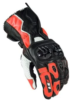 LS2 Swift Gloves -RevZilla Shop ls2 swift gloves black red