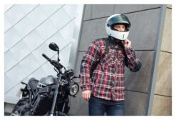 Merlin Hendrix Riding Shirt -RevZilla Shop merlin hendrix riding shirt red navy 2