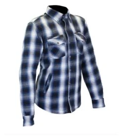 Merlin Madison Women's Riding Shirt -RevZilla Shop merlin madison womens riding shirt blue cream 2