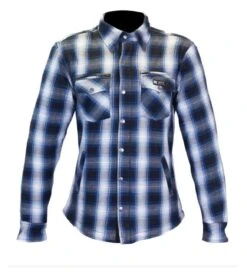 Merlin Madison Women's Riding Shirt -RevZilla Shop merlin madison womens riding shirt blue cream