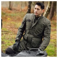 Merlin Mahala Pro D3O Explorer Jacket -RevZilla Shop merlin mahala pro d3 o explorer jacket black olive