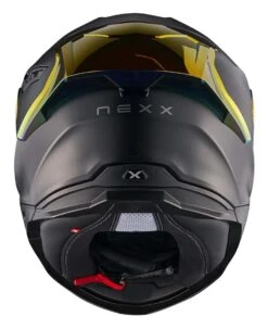 Nexx Y.100R Subsonic Helmet -RevZilla Shop nexx y100 r subsonic helmet matte black red 3