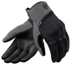 REV'IT! Mosca 2 H2O Gloves 7 REV'IT! Mosca 2 H2O Gloves -RevZilla Shop revit mosca2 h2 o gloves black grey 1