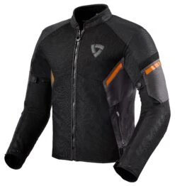 REV'IT! GT-R Air 3 Jacket -RevZilla Shop revitgtr air3 jacket black orange