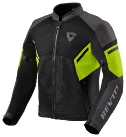 REV'IT! GT-R Air 3 Jacket -RevZilla Shop revitgtr air3 jacket black yellow