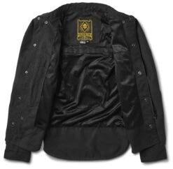 Roland Sands Seventy4 Appian CE Women's Riding Shirt -RevZilla Shop roland sands appian74 ce womens shirt black 2