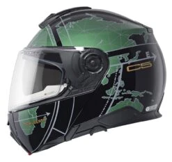 Schuberth C5 Globe Helmet -RevZilla Shop schuberth c5 globe helmet green 2