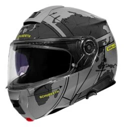 Schuberth C5 Globe Helmet -RevZilla Shop schuberth c5 globe helmet grey