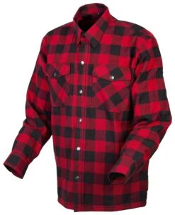 Scorpion EXO Covert Flannel Shirt -RevZilla Shop scorpion covert flannel shirt red black