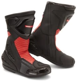 Sedici Chicane 2 Boots -RevZilla Shop sedici chicane2 boots black red