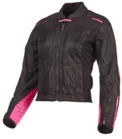 Sedici Stretto Women's Jacket -RevZilla Shop sedici stretto womens jacket black pink