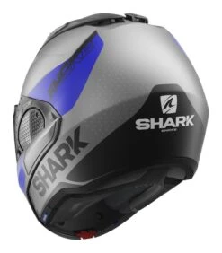 Shark EVO GT ENCKE Helmet 14 Shark EVO GT ENCKE Helmet -RevZilla Shop shark evogtencke helmet matte grey blue black 2