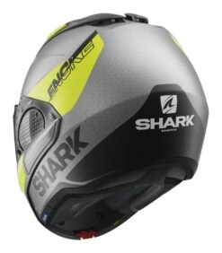 Shark EVO GT ENCKE Helmet 22 Shark EVO GT ENCKE Helmet -RevZilla Shop shark evogtencke helmet matte grey yellow black 2