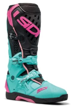 SIDI Crossair Boots -RevZilla Shop sidi crossair boots gold lime gold hi viz yellow 2