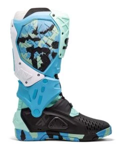 SIDI Crossair X Boots -RevZilla Shop sidi crossair x boots cyan 1