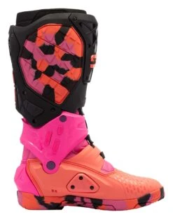 SIDI Crossair X Boots -RevZilla Shop sidi crossair x boots messy coral 1