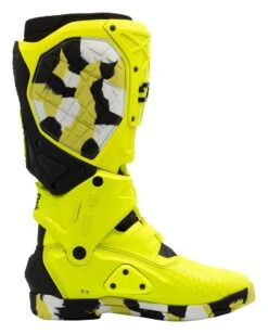 SIDI Crossair X Cairoli Boots -RevZilla Shop sidi crossair x cairoli boots fluo yellow black 1
