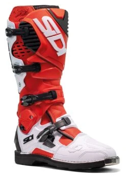 SIDI Crossfire 3 TA Boots -RevZilla Shop sidi crossfire ta boots red white