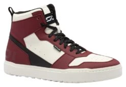 SIDI Lynx Riding Shoes -RevZilla Shop sidi lynx riding shoes black dark red white