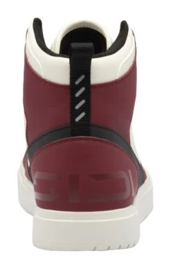 SIDI Lynx Riding Shoes -RevZilla Shop sidi lynx riding shoes black dark red white 3