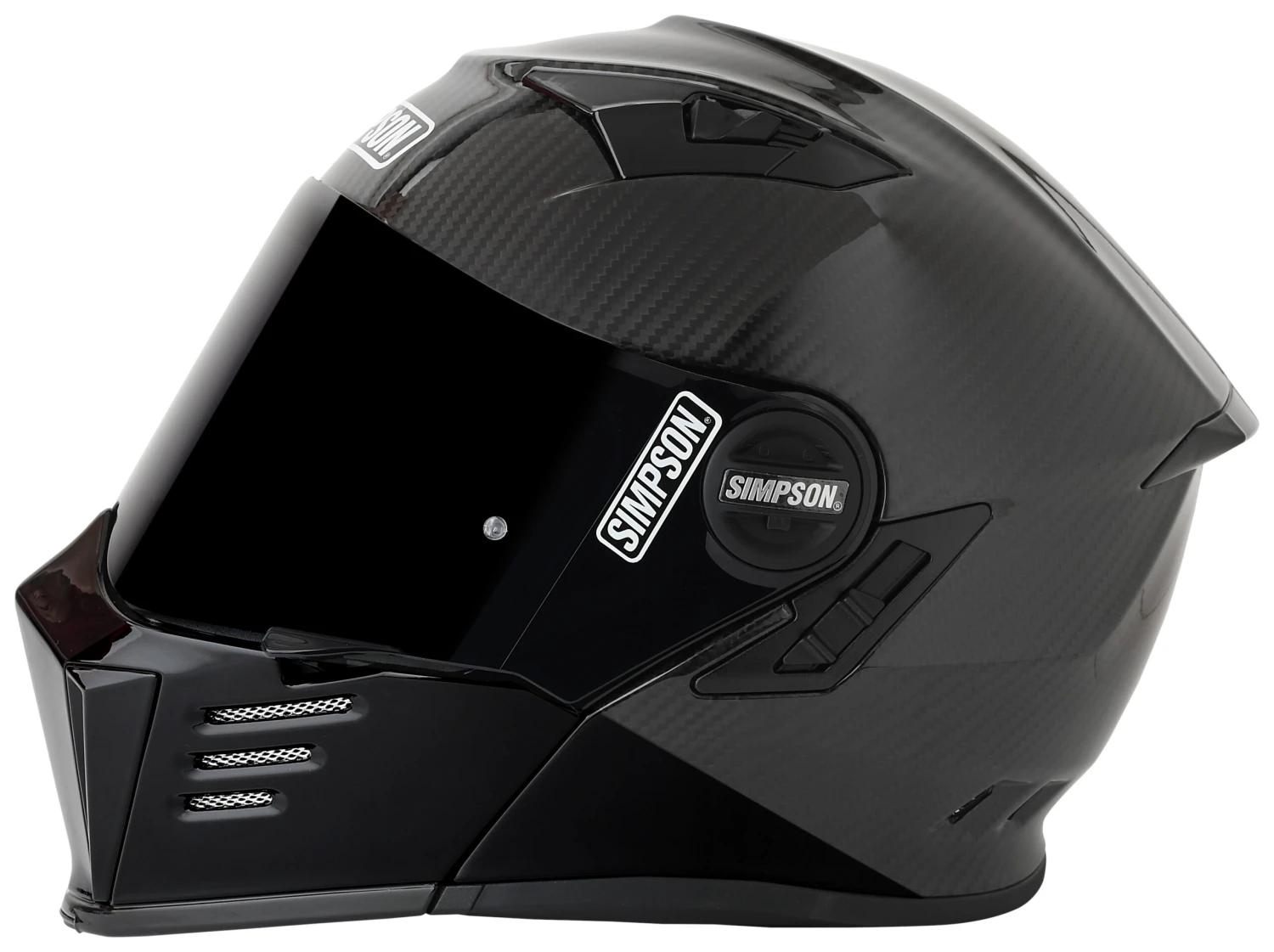 Simpson Mod Bandit Carbon Helmet 2 Simpson Mod Bandit Carbon Helmet - Image 2