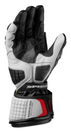 Spidi Carbo Track EVO Gloves 14 Spidi Carbo Track EVO Gloves -RevZilla Shop spidi carbo track evo gloves black white 2