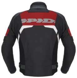 Spidi Rapid H2Out Jacket -RevZilla Shop spidi rapid h2 out jacket black red 1