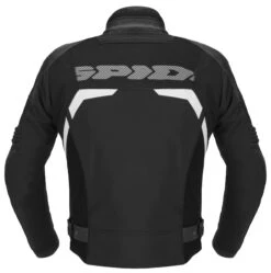 Spidi Rapid H2Out Jacket -RevZilla Shop spidi rapid h2 out jacket black white 1