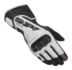 Spidi STR-6 Gloves -RevZilla Shop spidi str6 gloves black white
