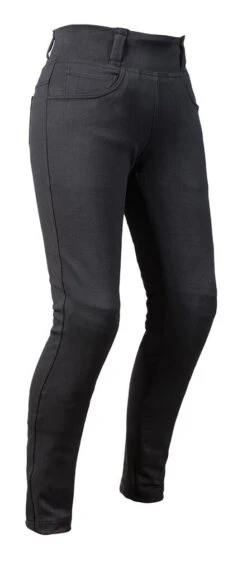 Street & Steel Moto Leggings -RevZilla Shop street steel moto leggings black 2