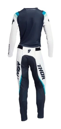 Thor Pulse Rev Women's Pants -RevZilla Shop thor pulse rev womens pants midnight blue white 1