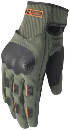 Thor Range Gloves -RevZilla Shop thor range gloves army orange