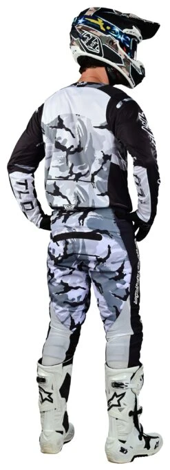 Troy Lee Designs Troy Lee GP Pro Blends Pants -RevZilla Shop troy lee gp pro blends pants black white camo 3